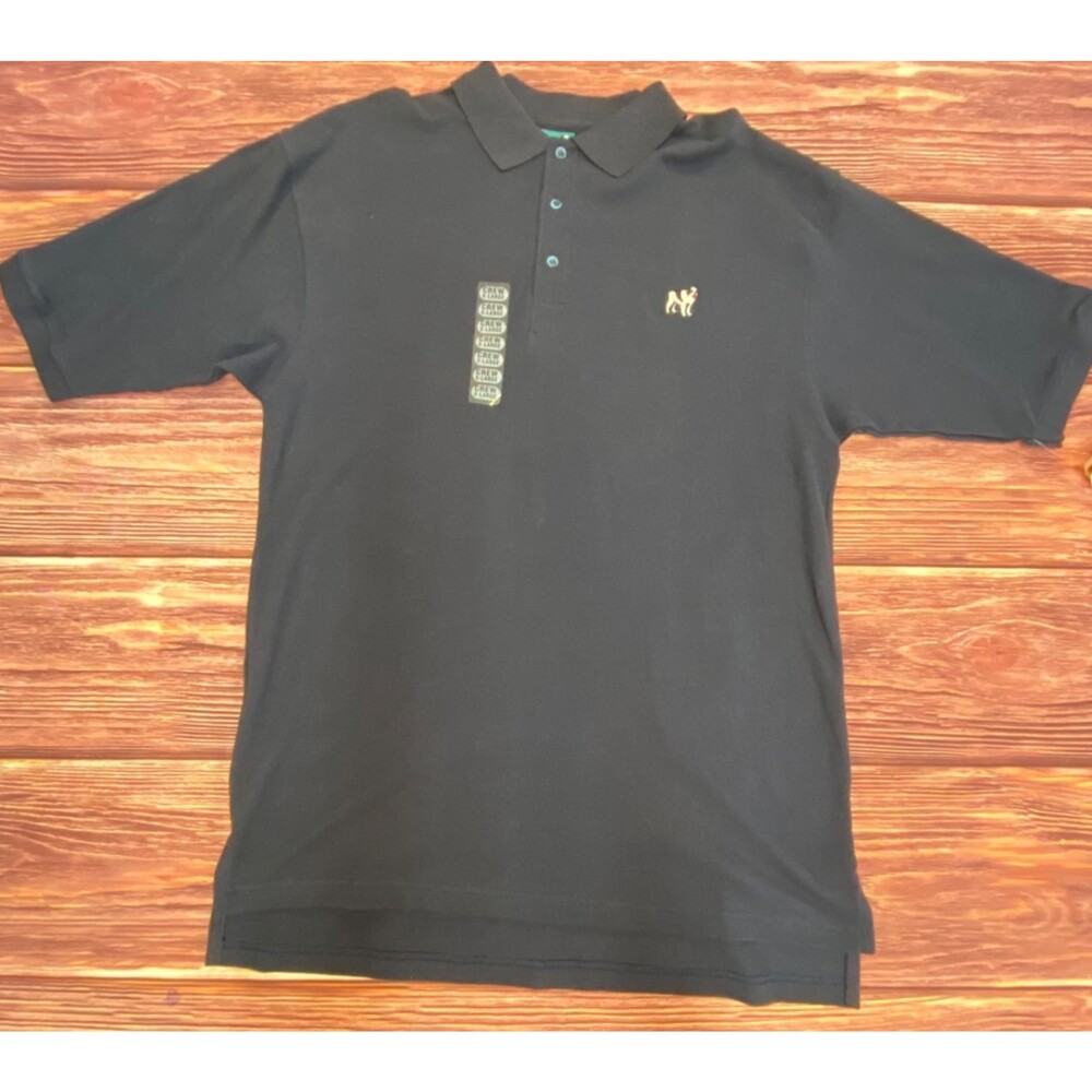 Big Dog Santa Barbara Navy Polo Shirt Men's XL 100% Cotton NWT Style 27501